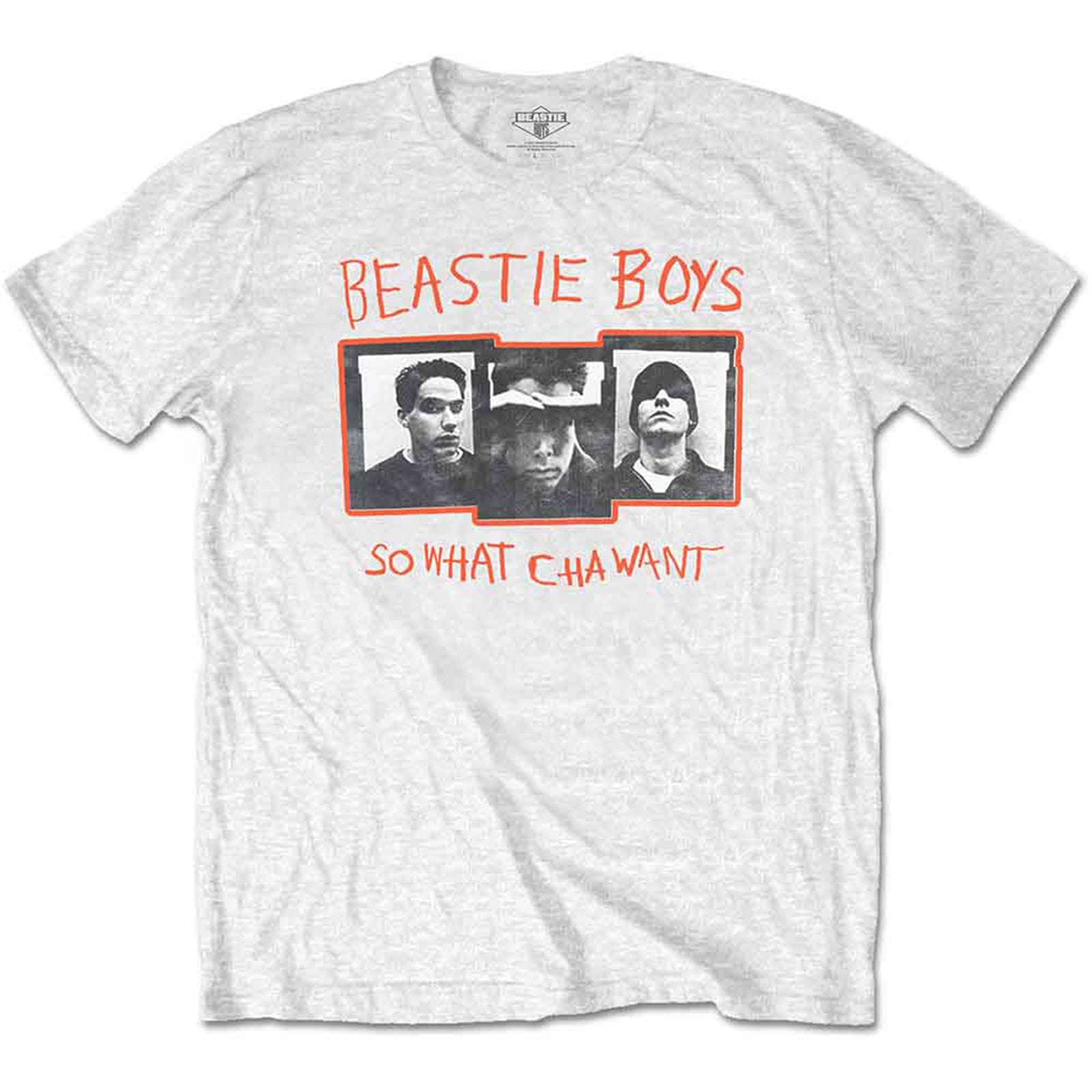 BEASTIE BOYS, THE - SO WHAT CHA WANT - T-Shirt White