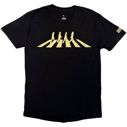 BEATLES, THE - ABBEY ROAD SILHOUETTE - Koszulka czarna