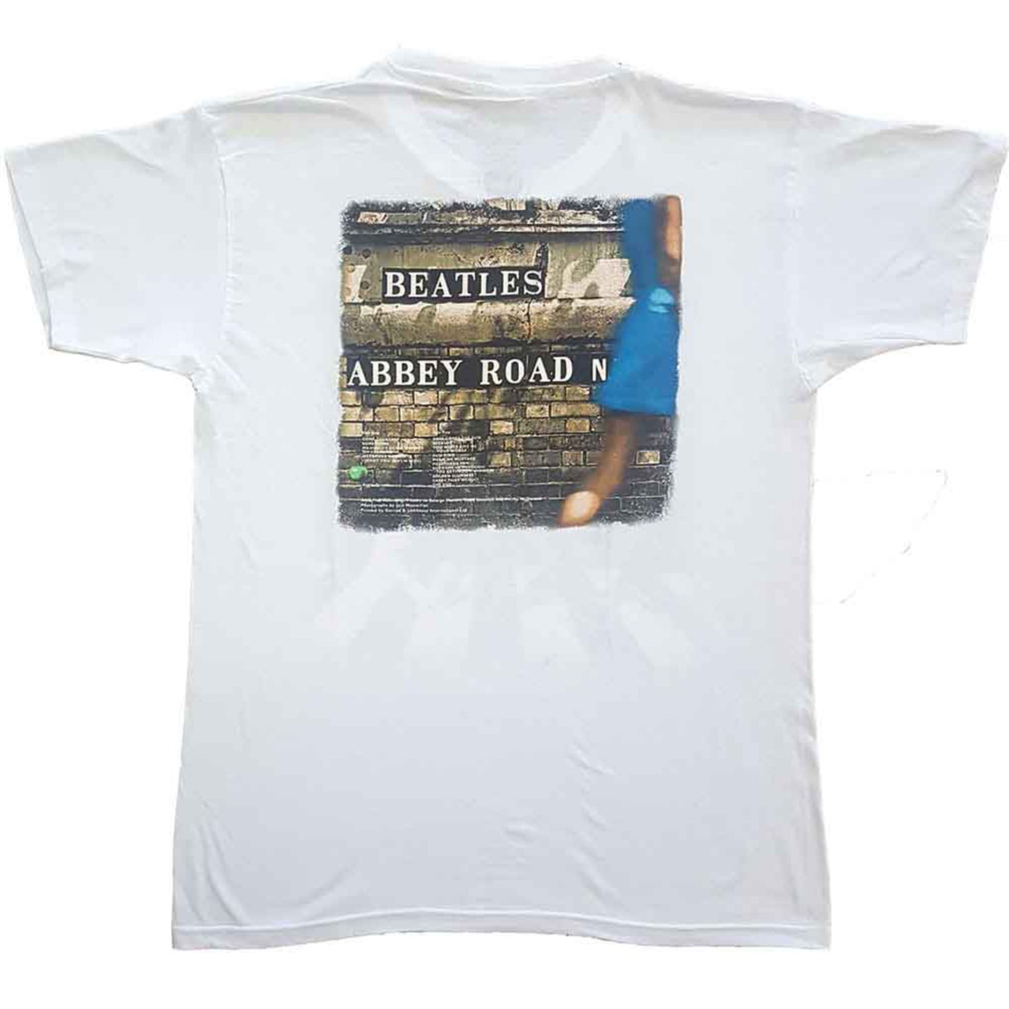 BEATLES, THE - VINTAGE ABBEY ROAD - T-Shirt White (Back Print)