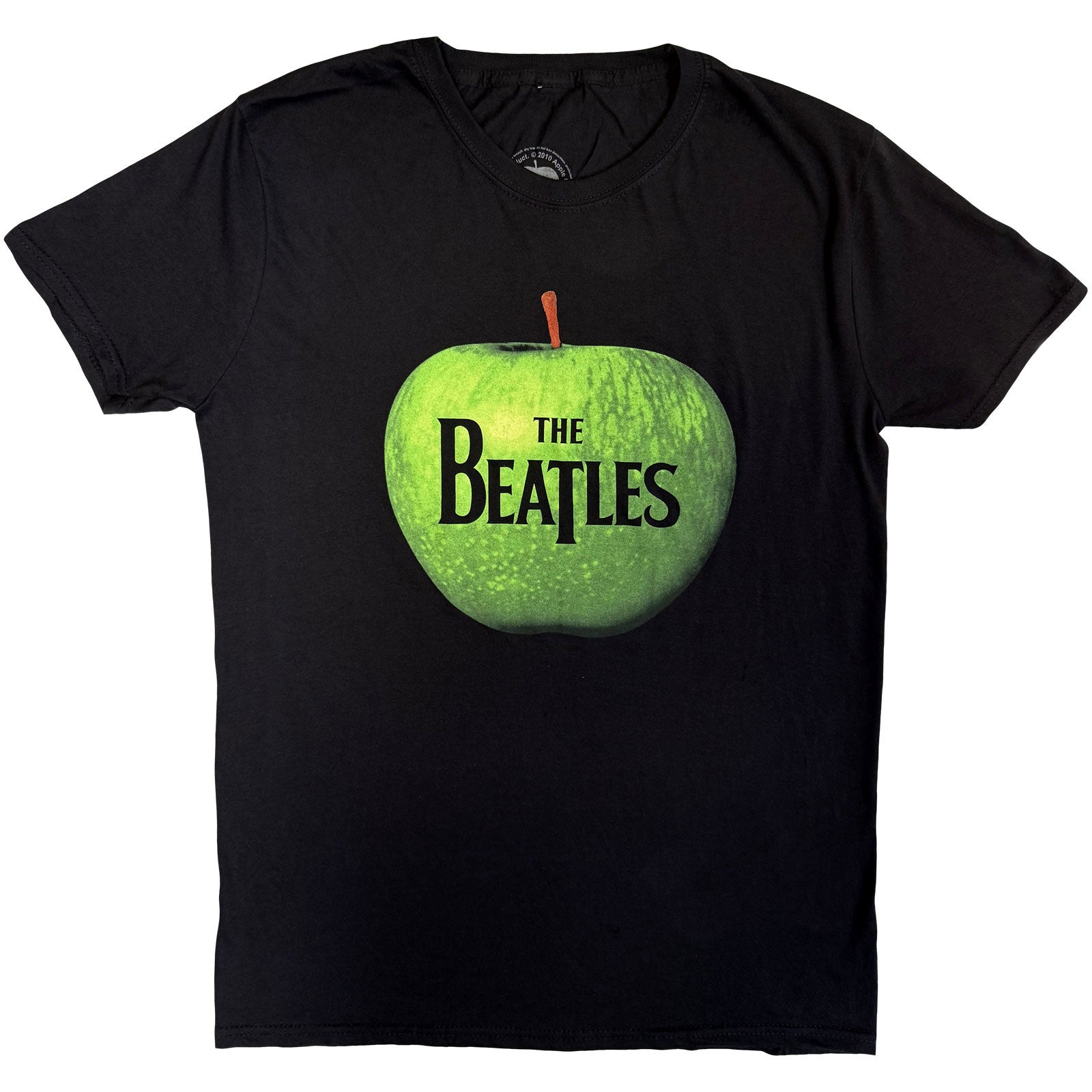 BEATLES, THE - APPLE LOGO - T-Shirt czarny