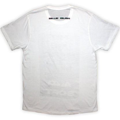 BILLIE EILISH - HIT ME HARD AND SOFT FALLING - T-Shirt White (Back Print)
