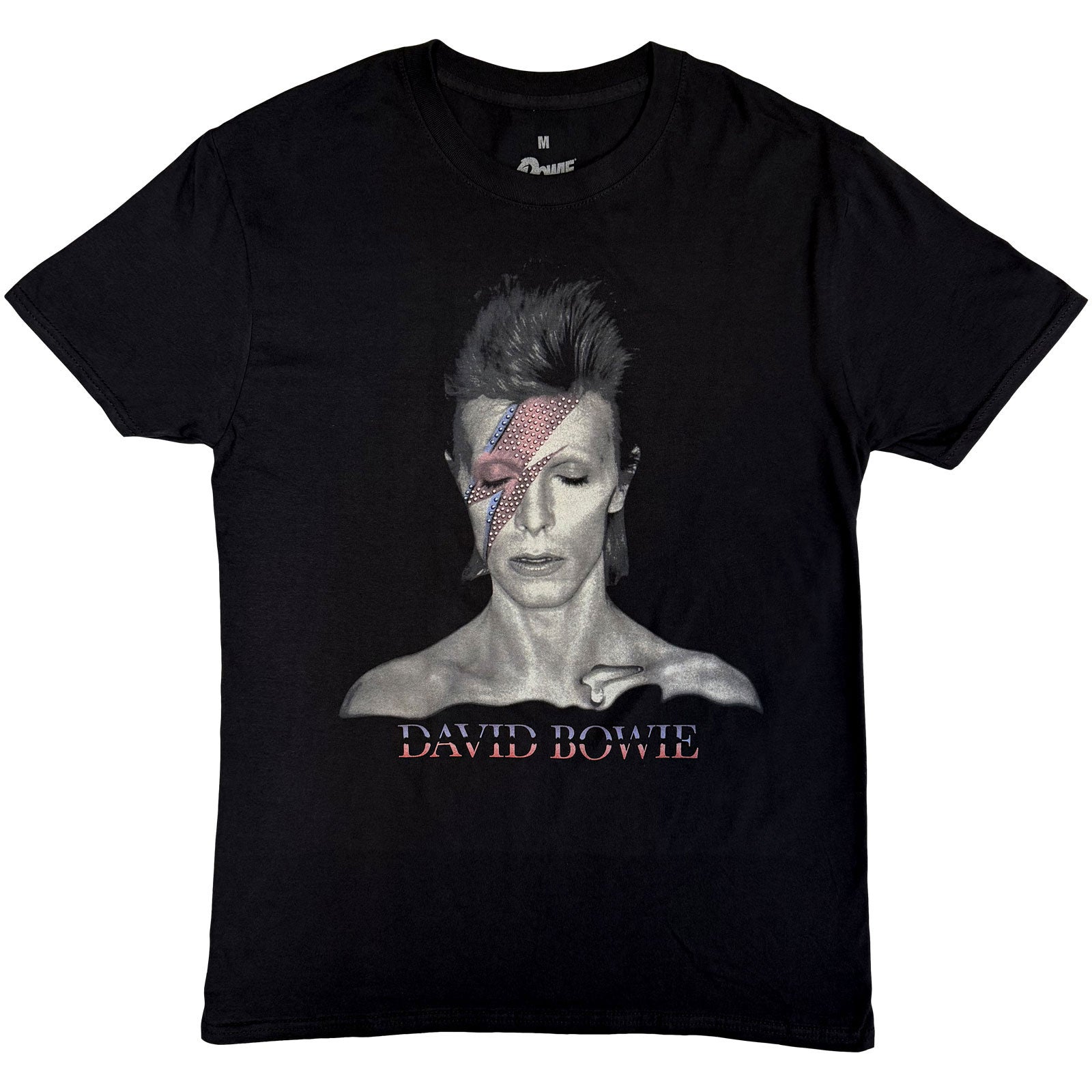 DAVID BOWIE - ALADDIN SANE - T-Shirt Black