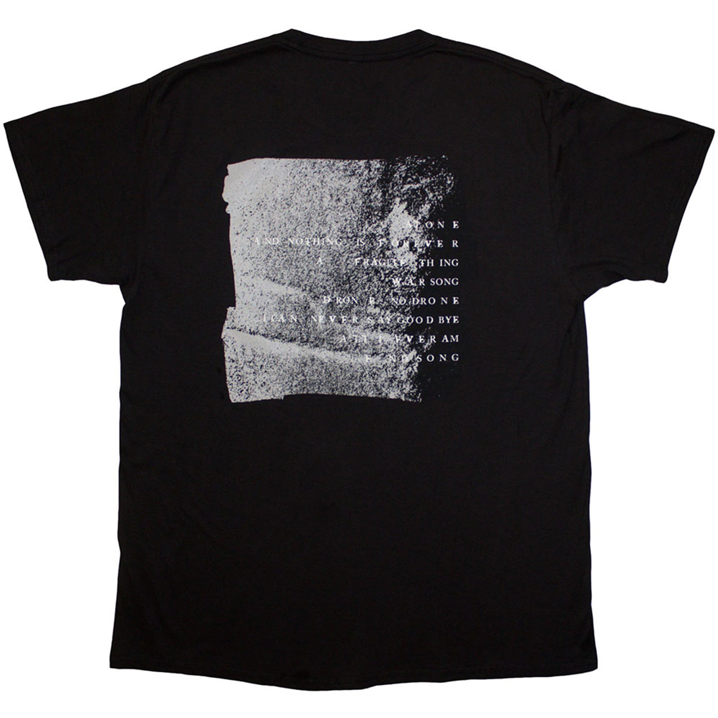 CURE, THE - SONGS OF A LOST WORLD - T-Shirt Black (Back Print)