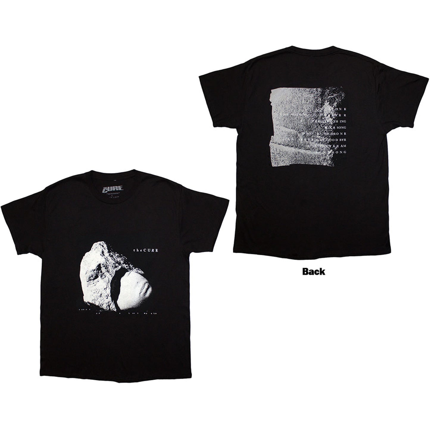 CURE, THE - SONGS OF A LOST WORLD - T-Shirt Black (Back Print)