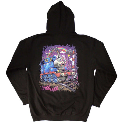 ELECTRIC CALLBOY - CHOO CHOO - Pullover Hoodie Black (Back Print)