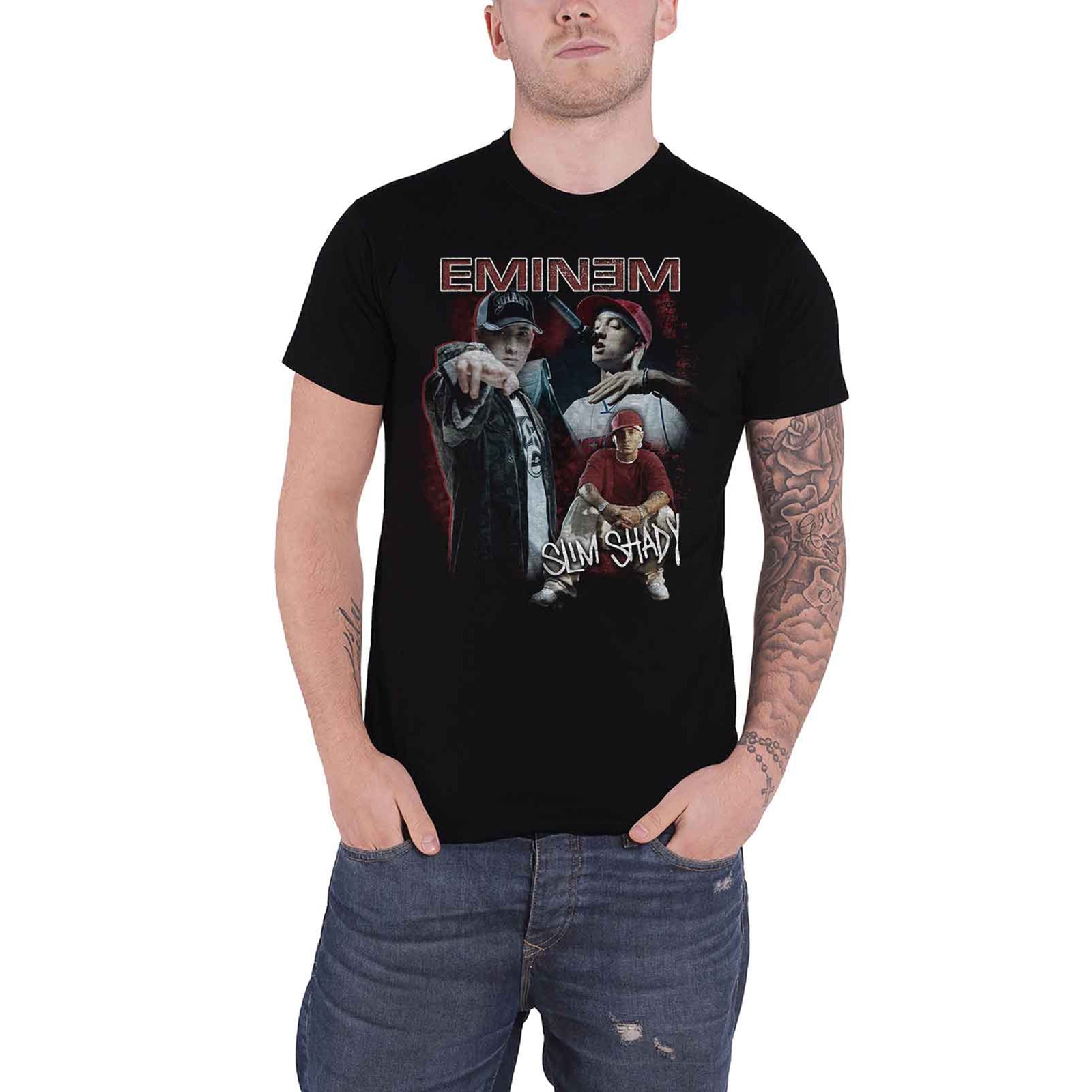 EMINEM - SHADY HOMAGE - T-Shirt Black