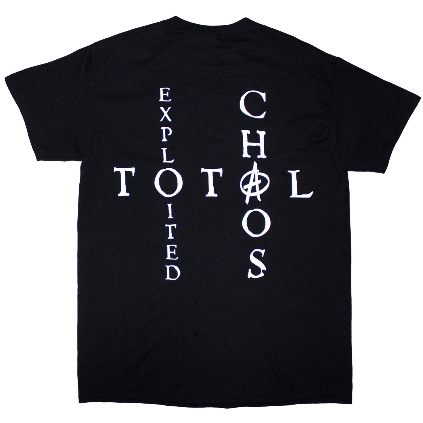 EXPLOITED, THE - MOHICAN SKULL - T-Shirt Black (Back Print)