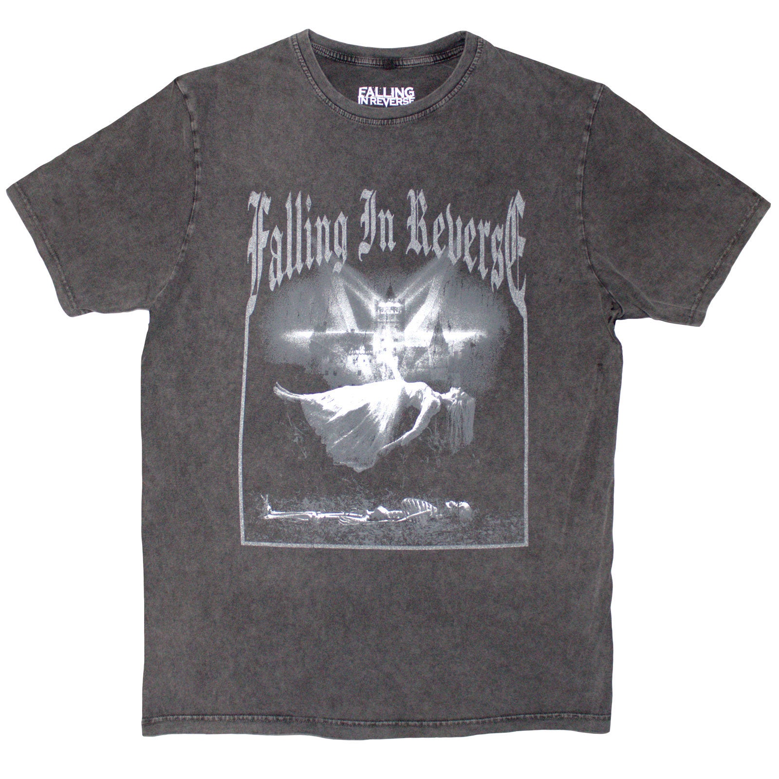 FALLING IN REVERSE - FLOATING - Stone Wash T-Shirt Grey