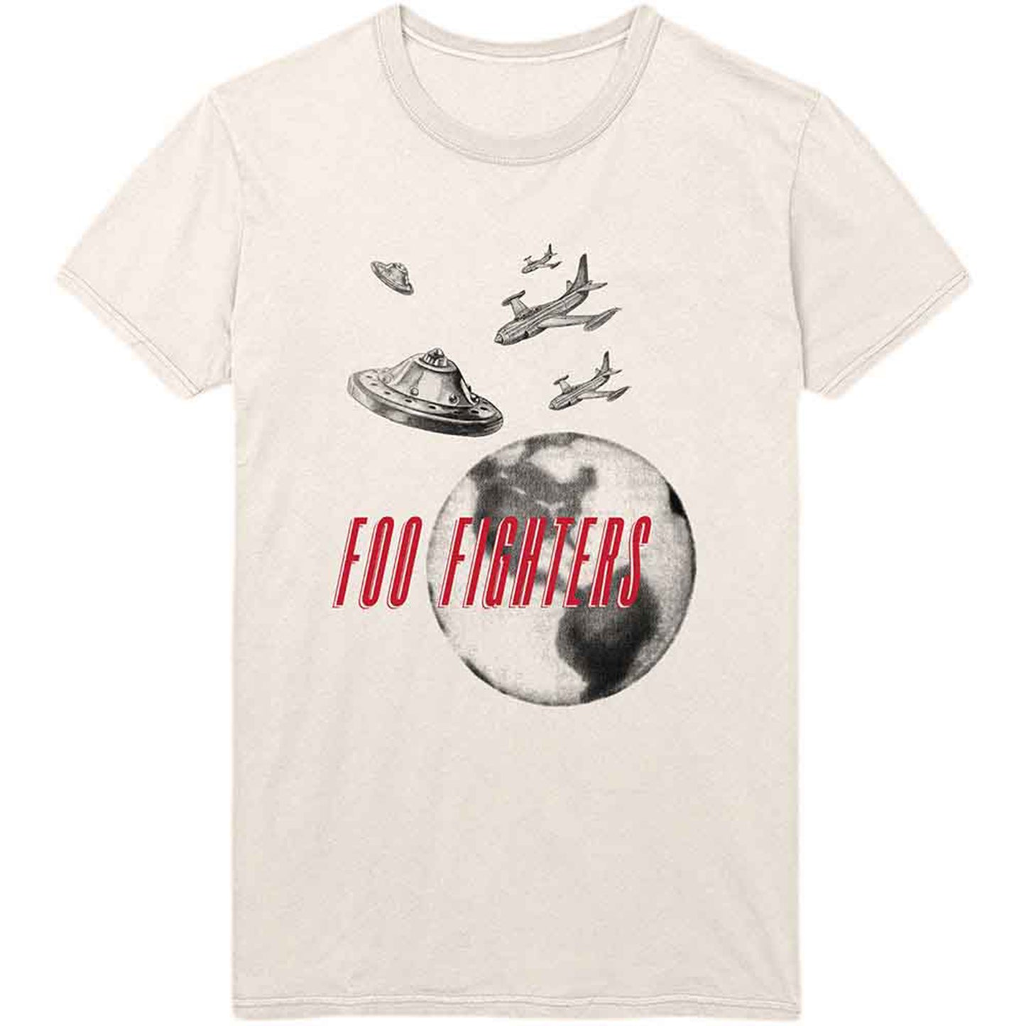 FOO FIGHTERS - UFO PLANES - T-Shirt Neutral