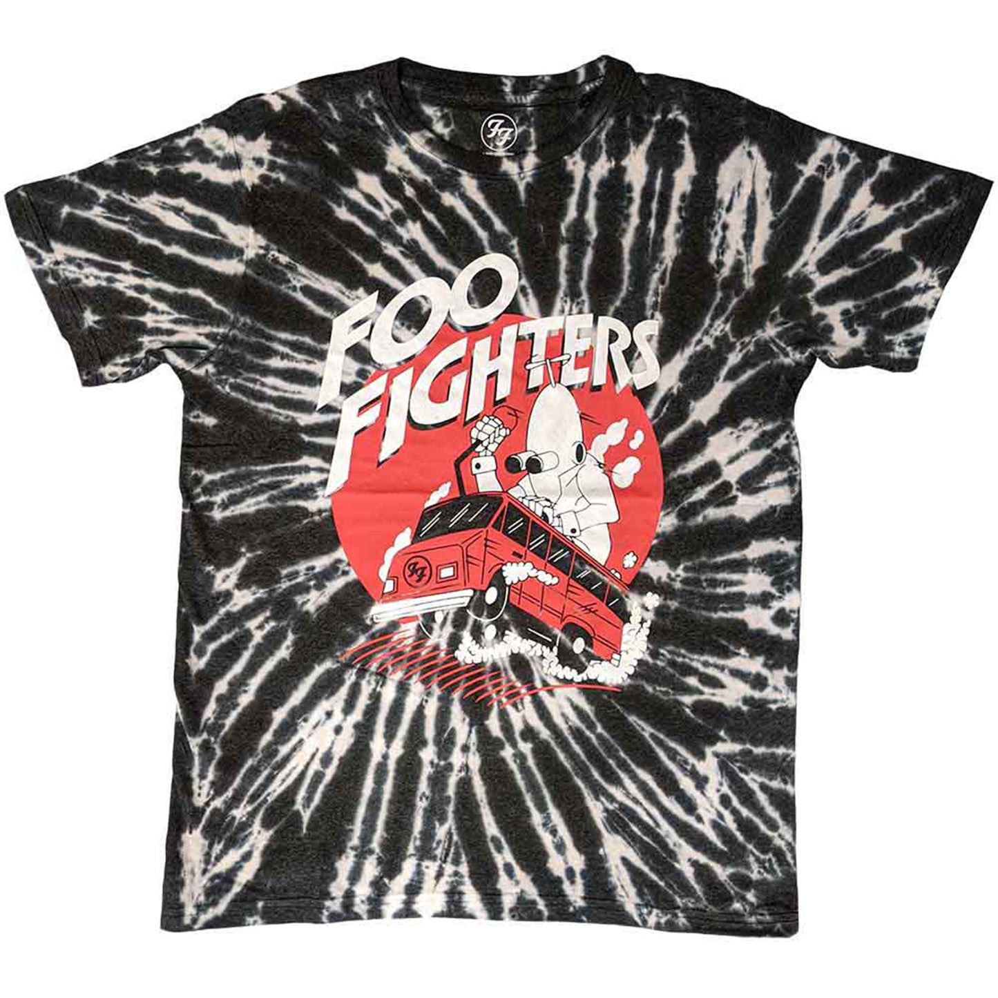 FOO FIGHTERS - SPEEDING BUS - T-Shirt Black (Wash Collection)