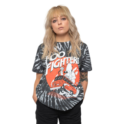 FOO FIGHTERS - SPEEDING BUS - T-Shirt Black (Wash Collection)