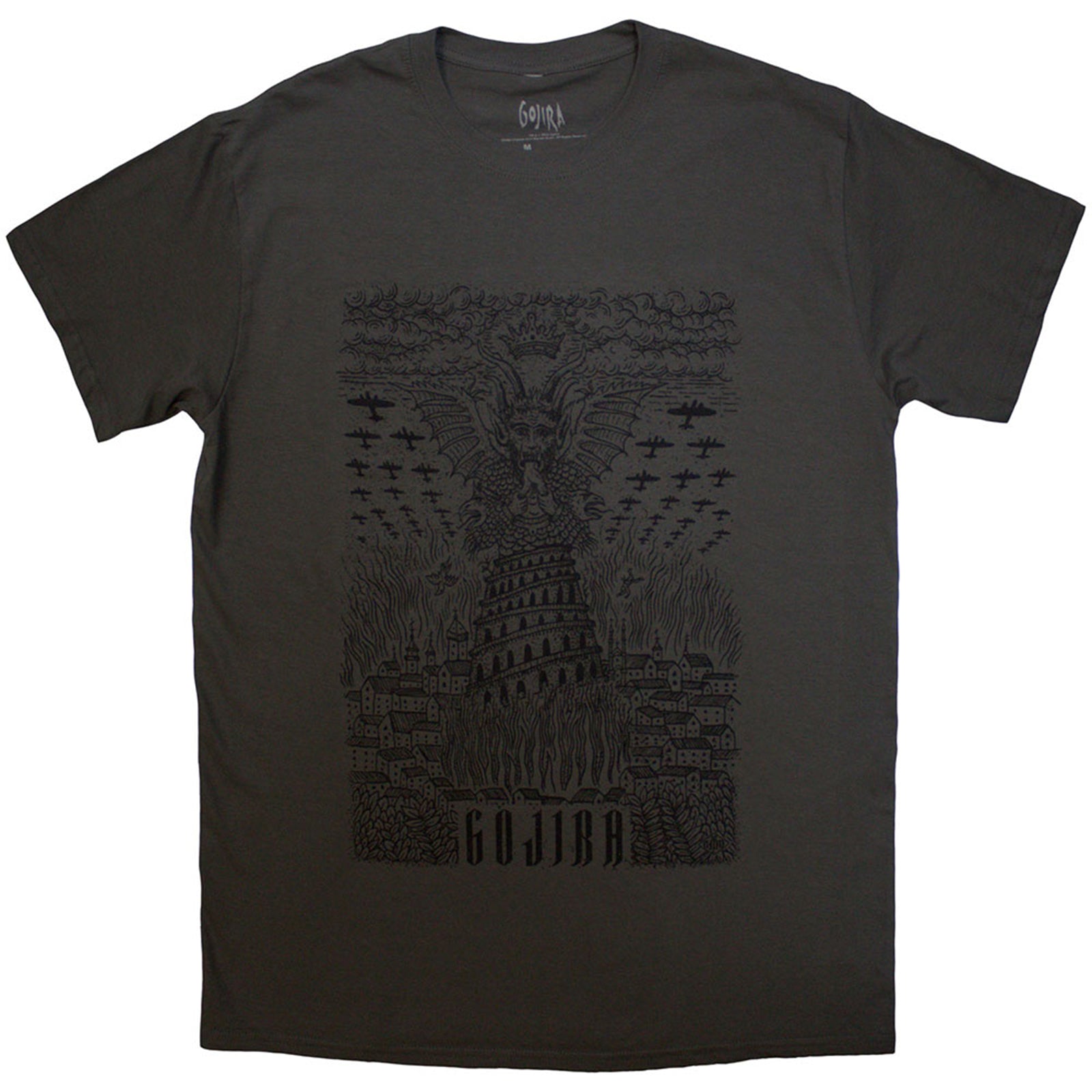 GOJIRA - DEMON VILLAGE - T-Shirt Grey