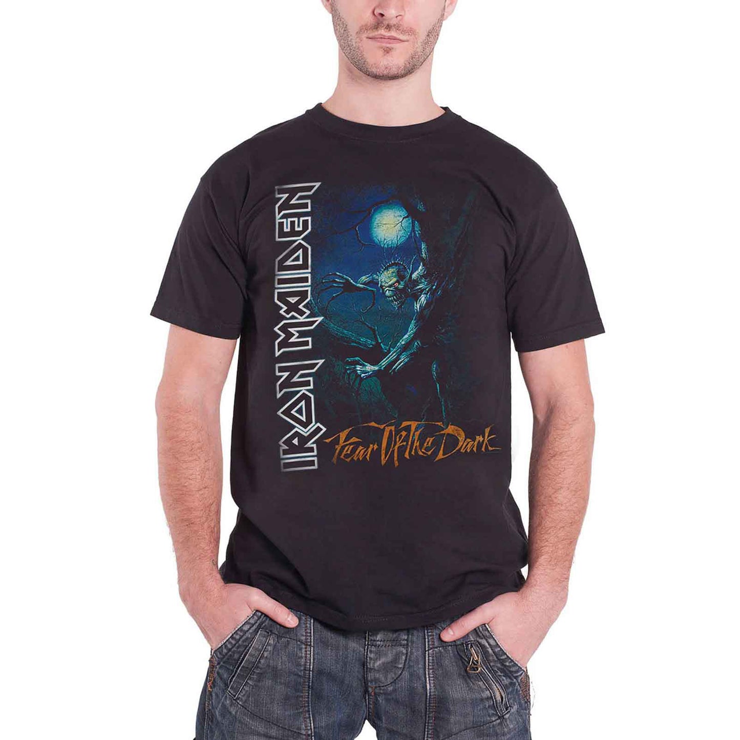 IRON MAIDEN - FEAR OF THE DARK TREE SPRITE - Koszulka czarna