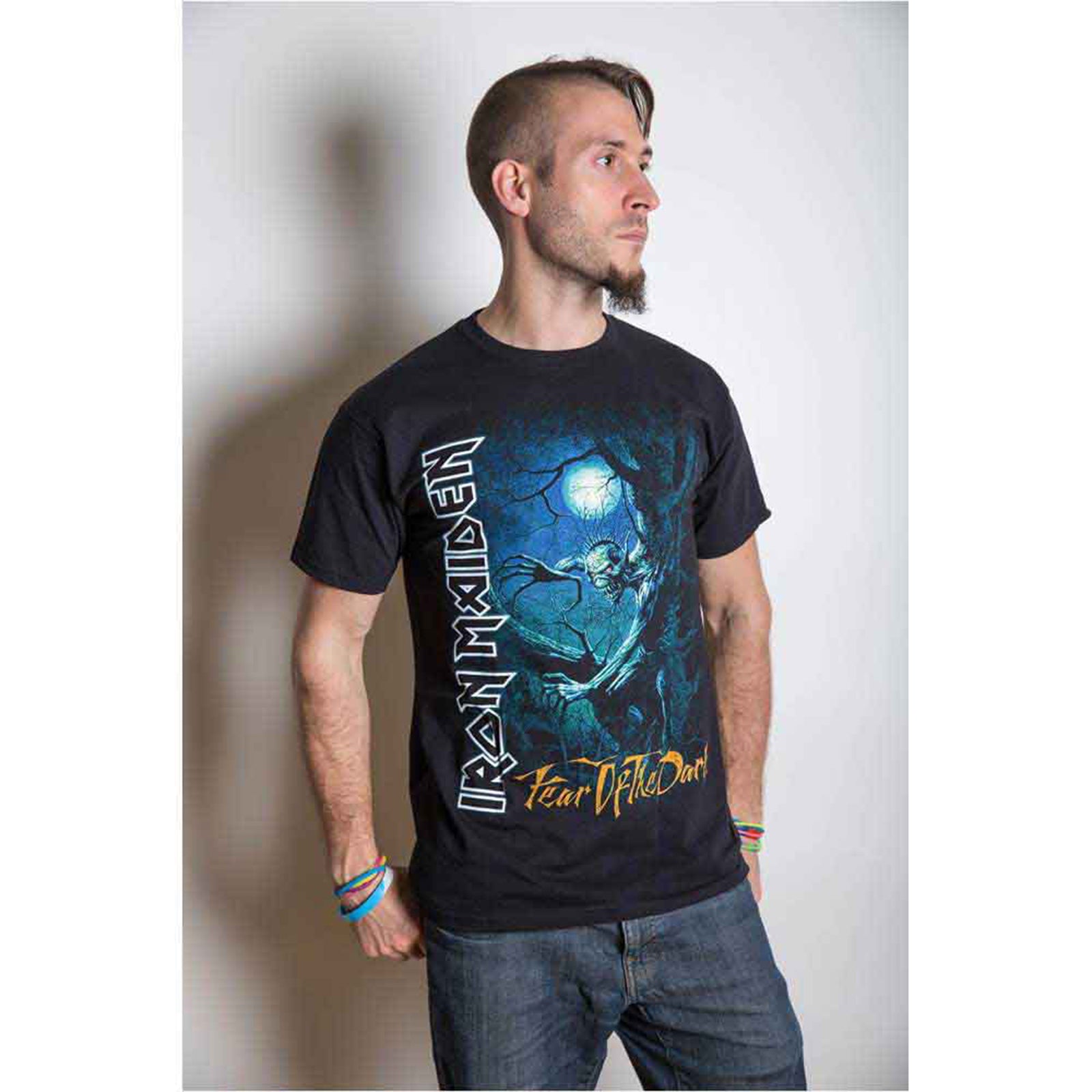 IRON MAIDEN - FEAR OF THE DARK TREE SPRITE - Koszulka czarna