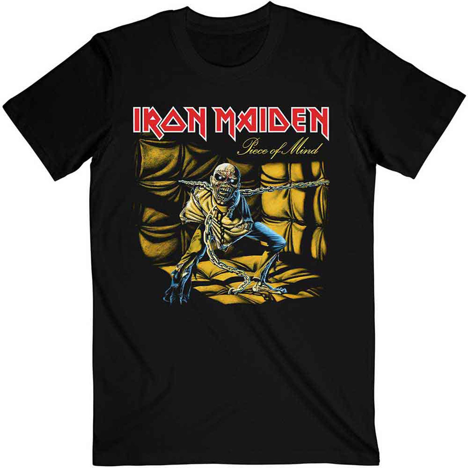 IRON MAIDEN - PIECE OF MIND - T-Shirt czarny