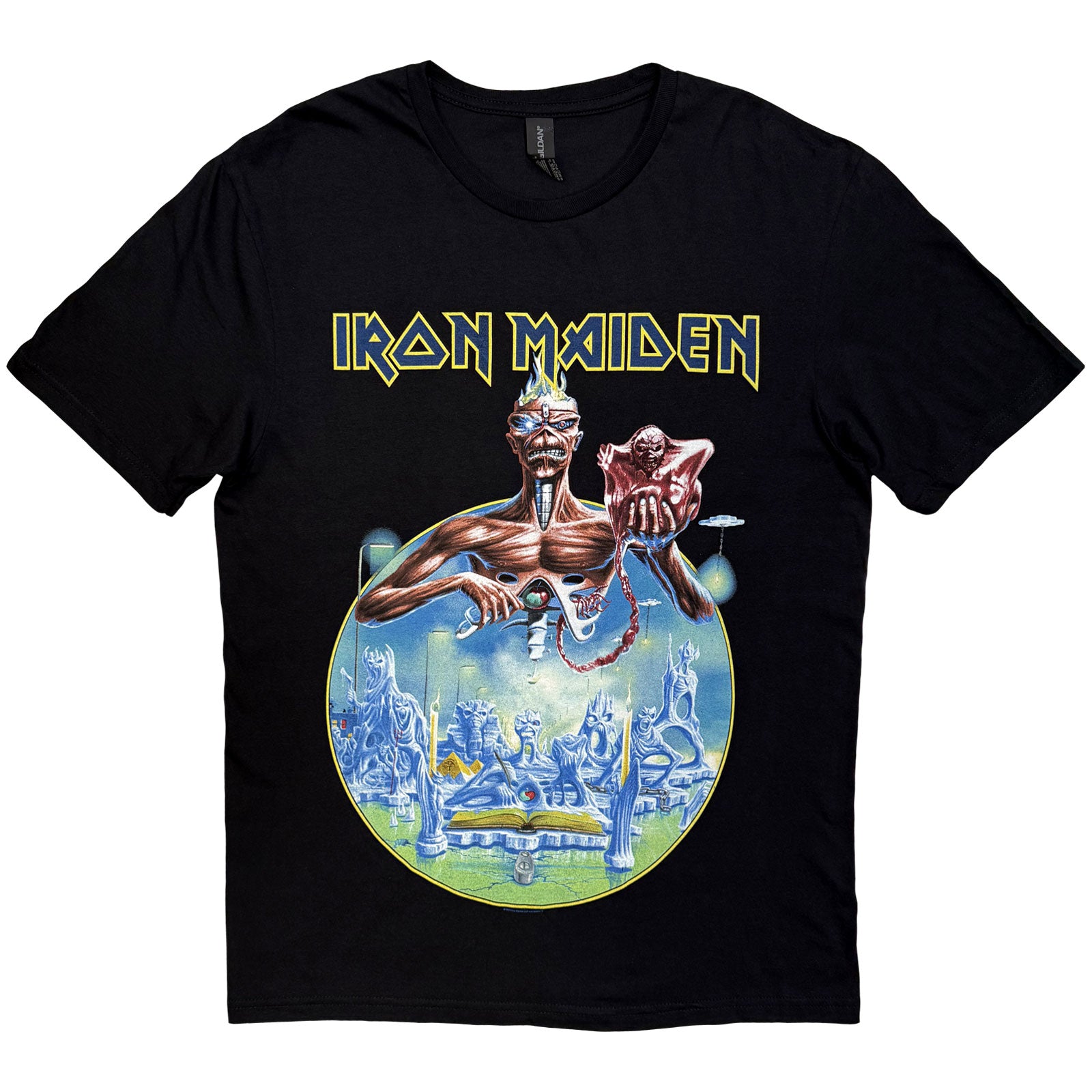 IRON MAIDEN - ENGLAND 2014 TOUR - T-Shirt Black (Back Print)