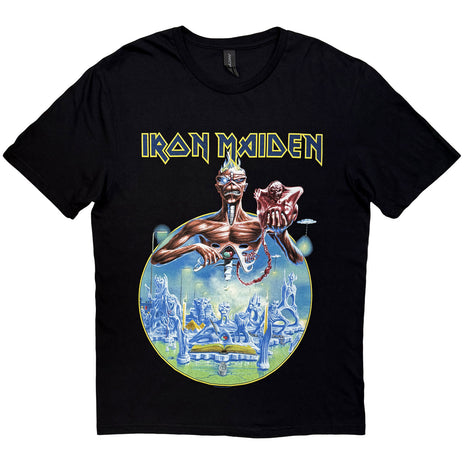 IRON MAIDEN - ENGLAND 2014 TOUR - T-Shirt Black (Back Print)