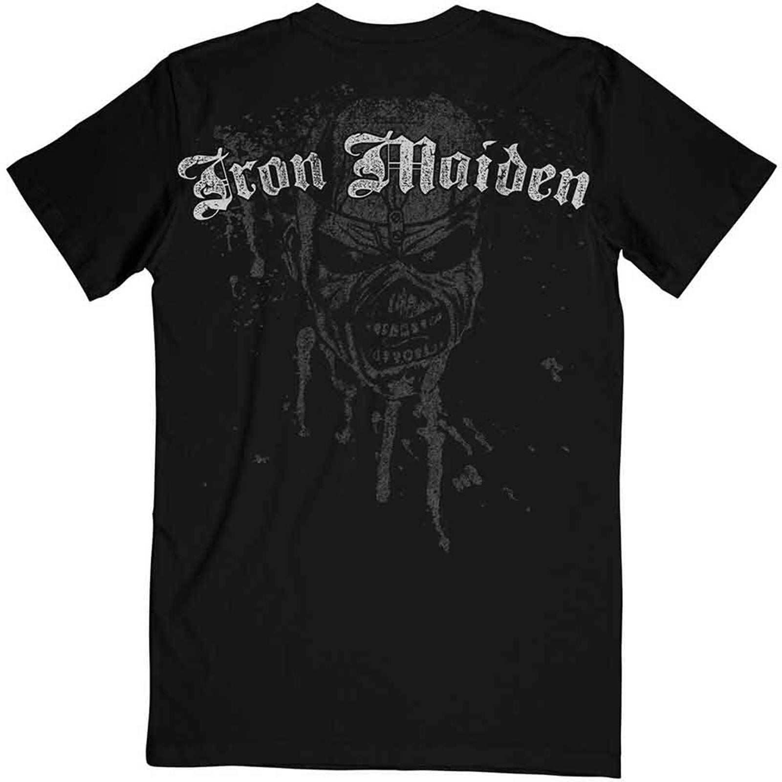 IRON MAIDEN - SKETCHED TROOPER - Koszulka czarna (nadruk z tyłu)
