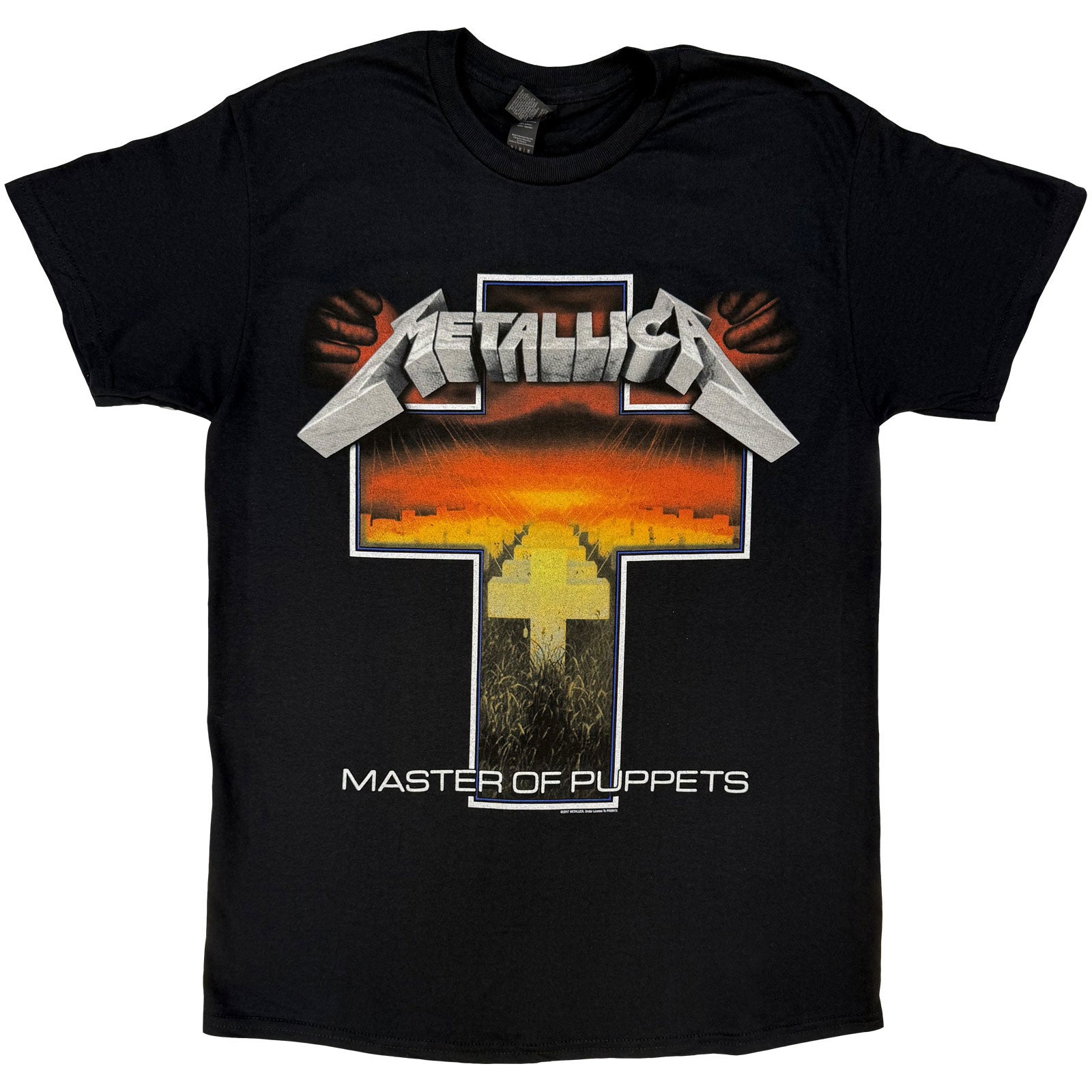 METALLICA - MASTER OF PUPPETS CROSS - T-Shirt Black