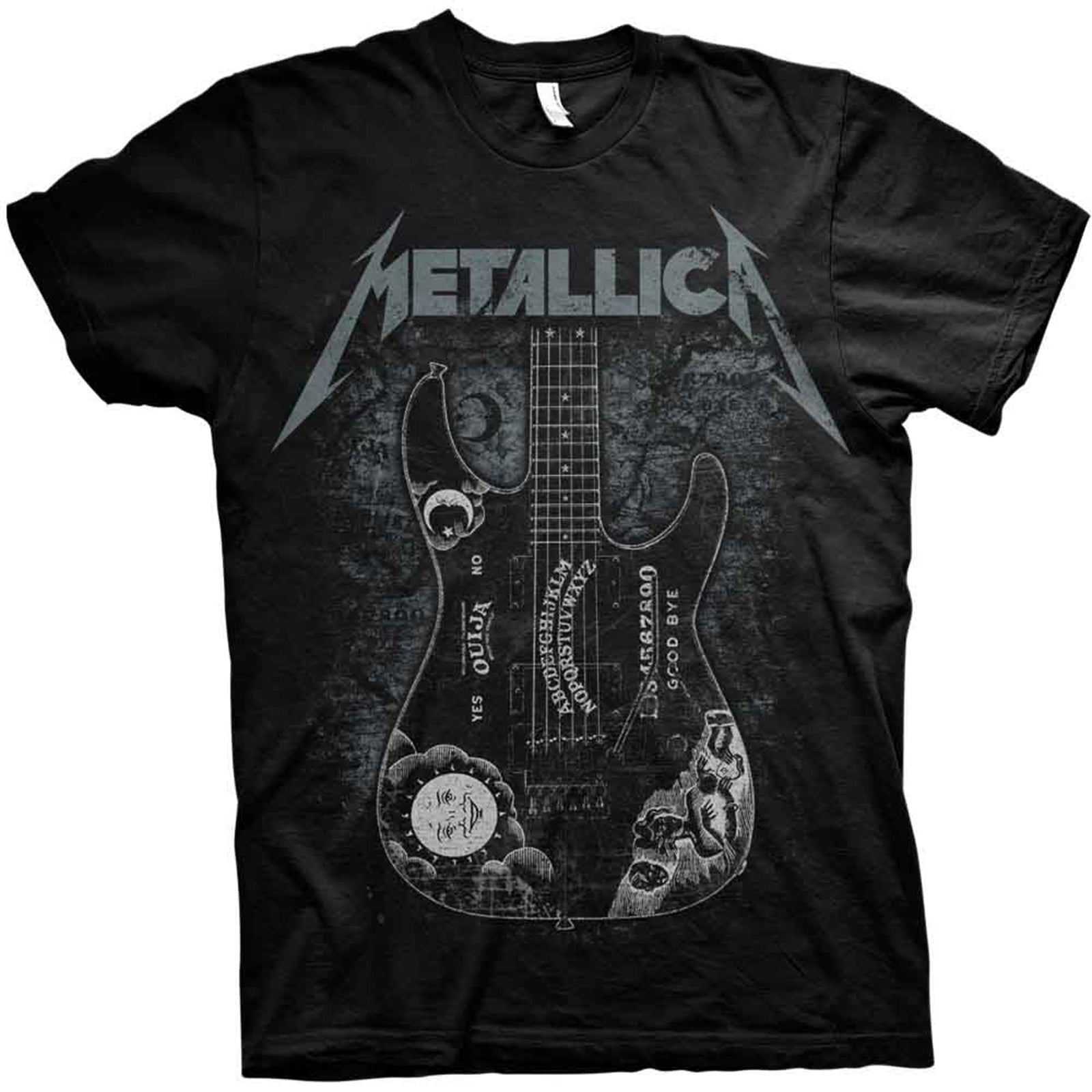 METALLICA - HAMMETT OUIJA GUITAR - T-Shirt Black