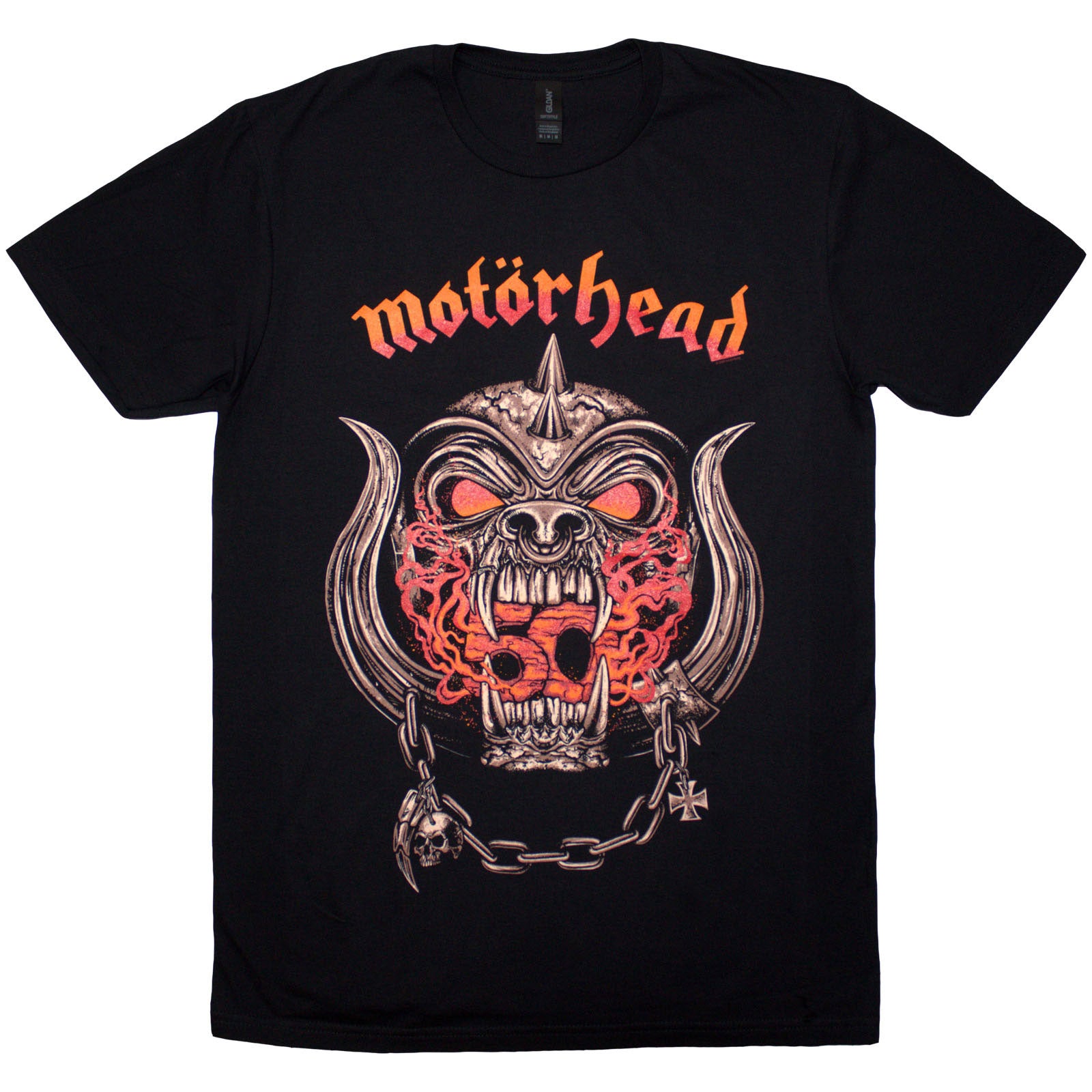 MOTORHEAD - 50 YEARS WARPIG RED GRADIENT - T-Shirt Black