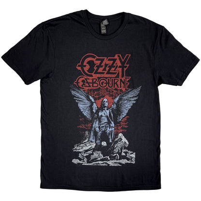 OZZY OSBOURNE - ANGEL WINGS - T-Shirt Black