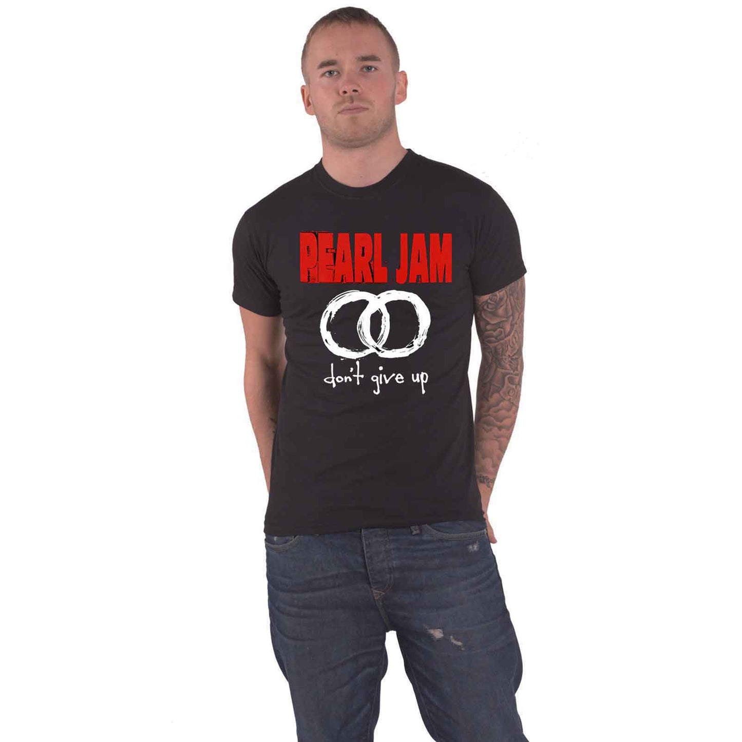 PEARL JAM - DON'T GIVE UP - T-Shirt Black
