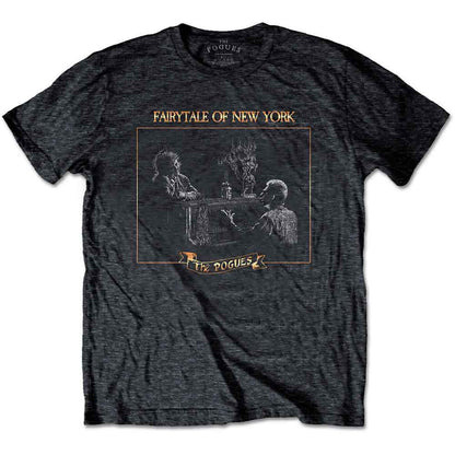 POGUES, THE - FAIRYTALE PIANO - T-Shirt Grey