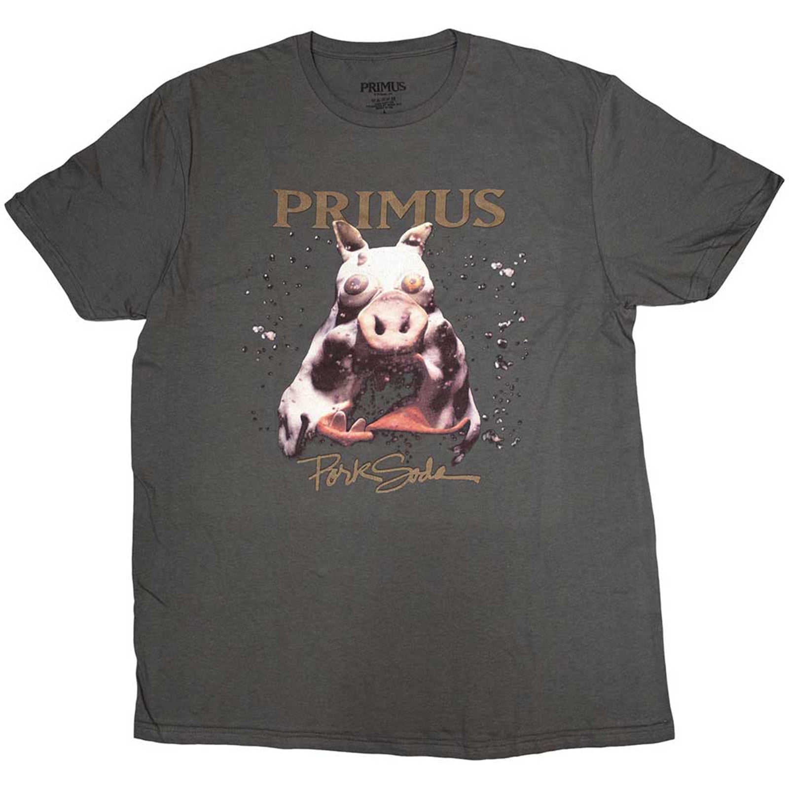 PRIMUS - PORK SODA - T-Shirt Grey