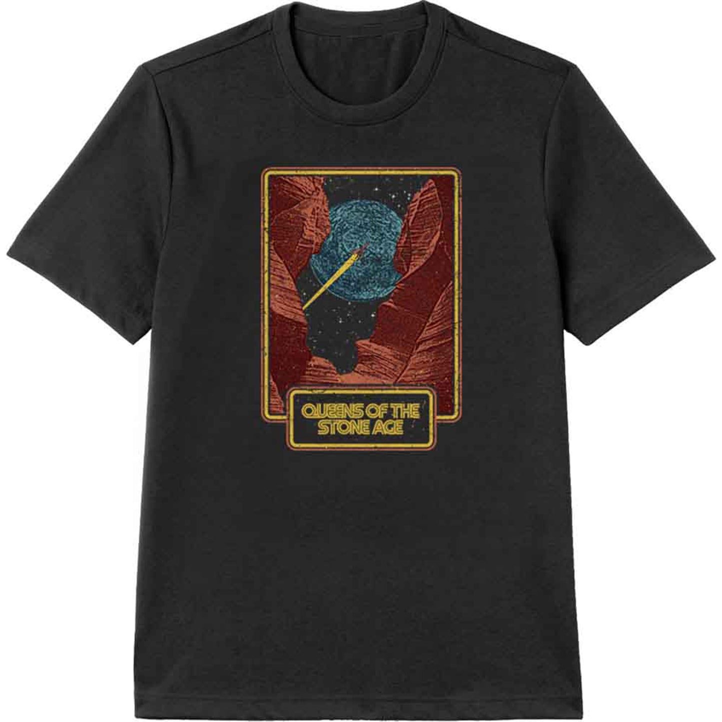 QUEENS OF THE STONE AGE - CANYON - T-Shirt Black