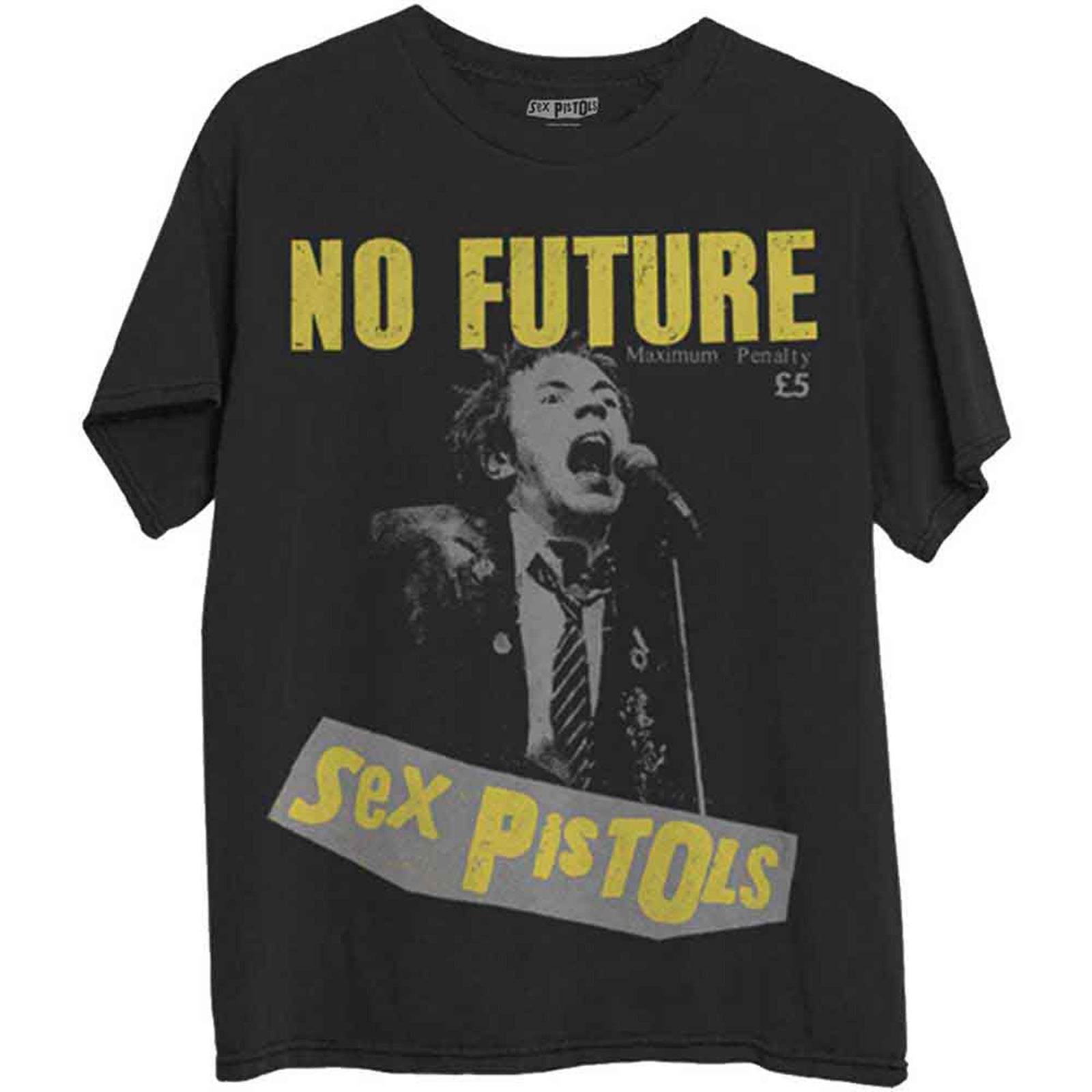 SEX PISTOLS, THE - NO FUTURE - T-Shirt Black