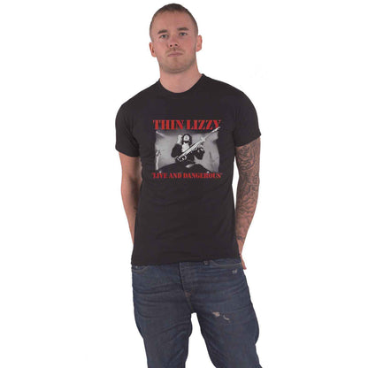 THIN LIZZY - LIVE & DANGEROUS - T-Shirt Black