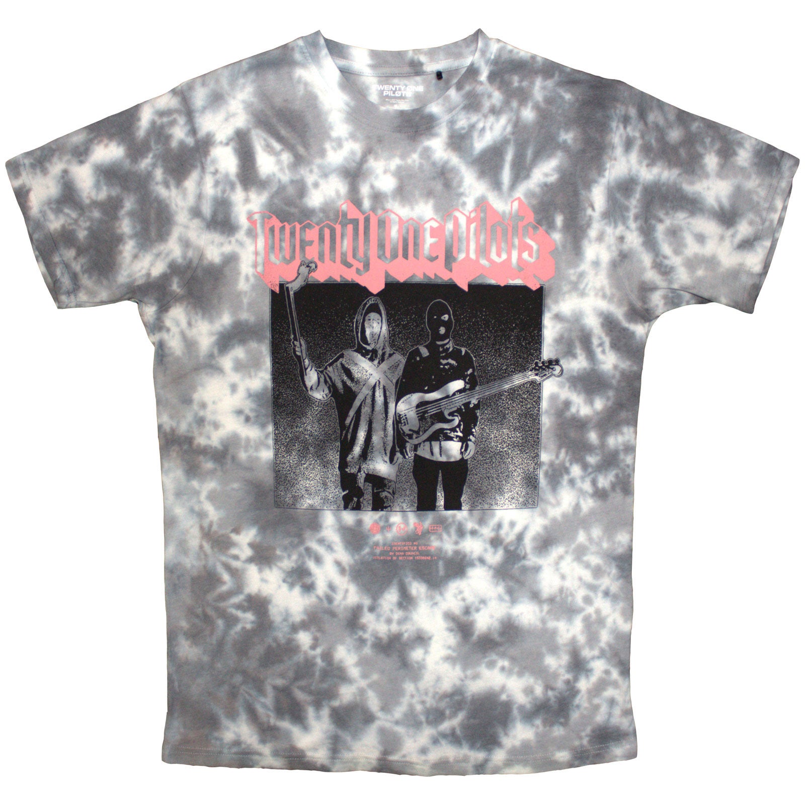 TWENTY ONE PILOTS - TORCH BEARERS - T-Shirt Multicolour (Wash Collection)
