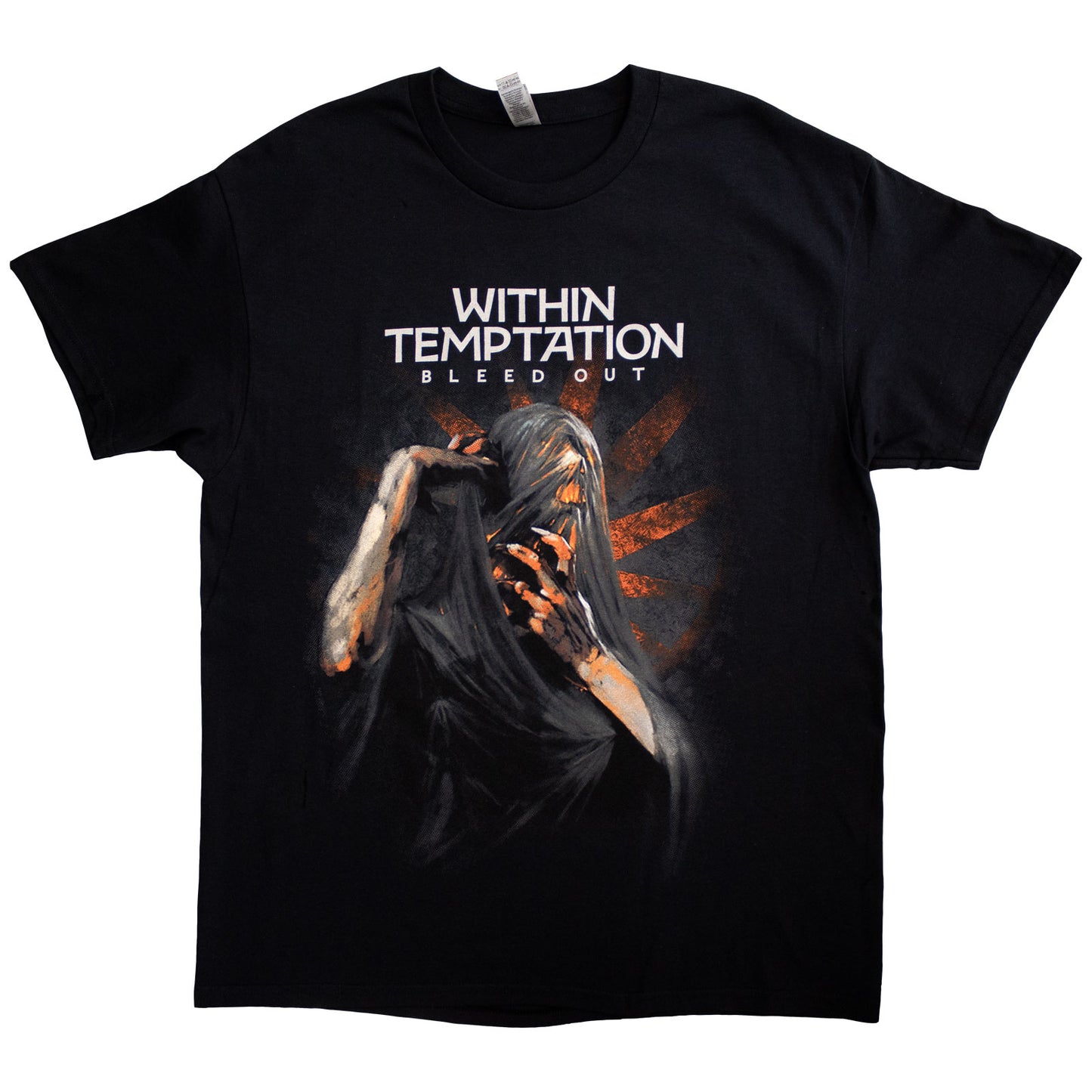 WITHIN TEMPTATION - BLEED OUT ALBUM - T-Shirt Black (Back Print)