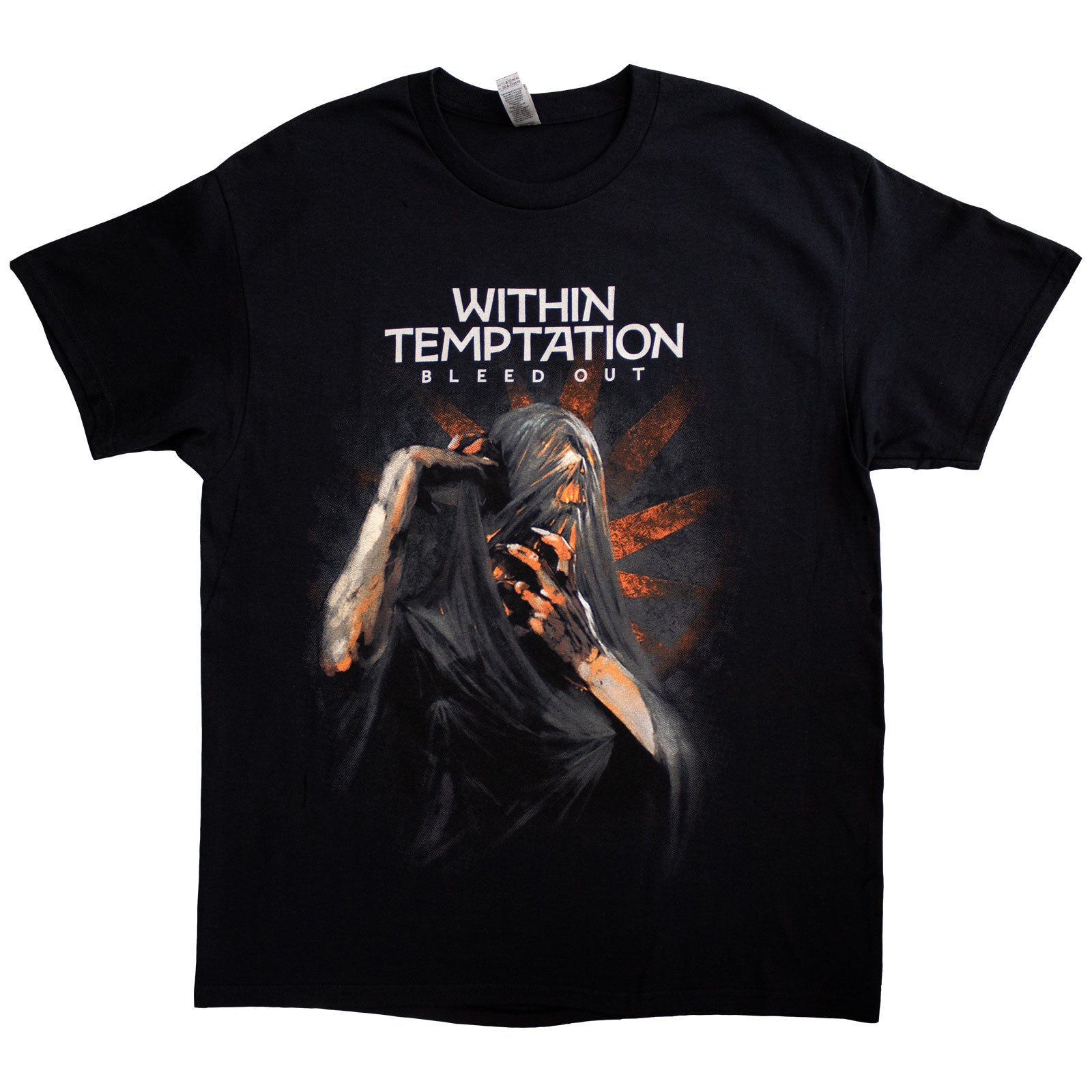 WITHIN TEMPTATION - BLEED OUT ALBUM - T-Shirt Black (Back Print)
