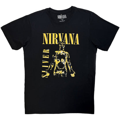 NIRVANA - SLIVER - Carbon T-Shirt Czarny