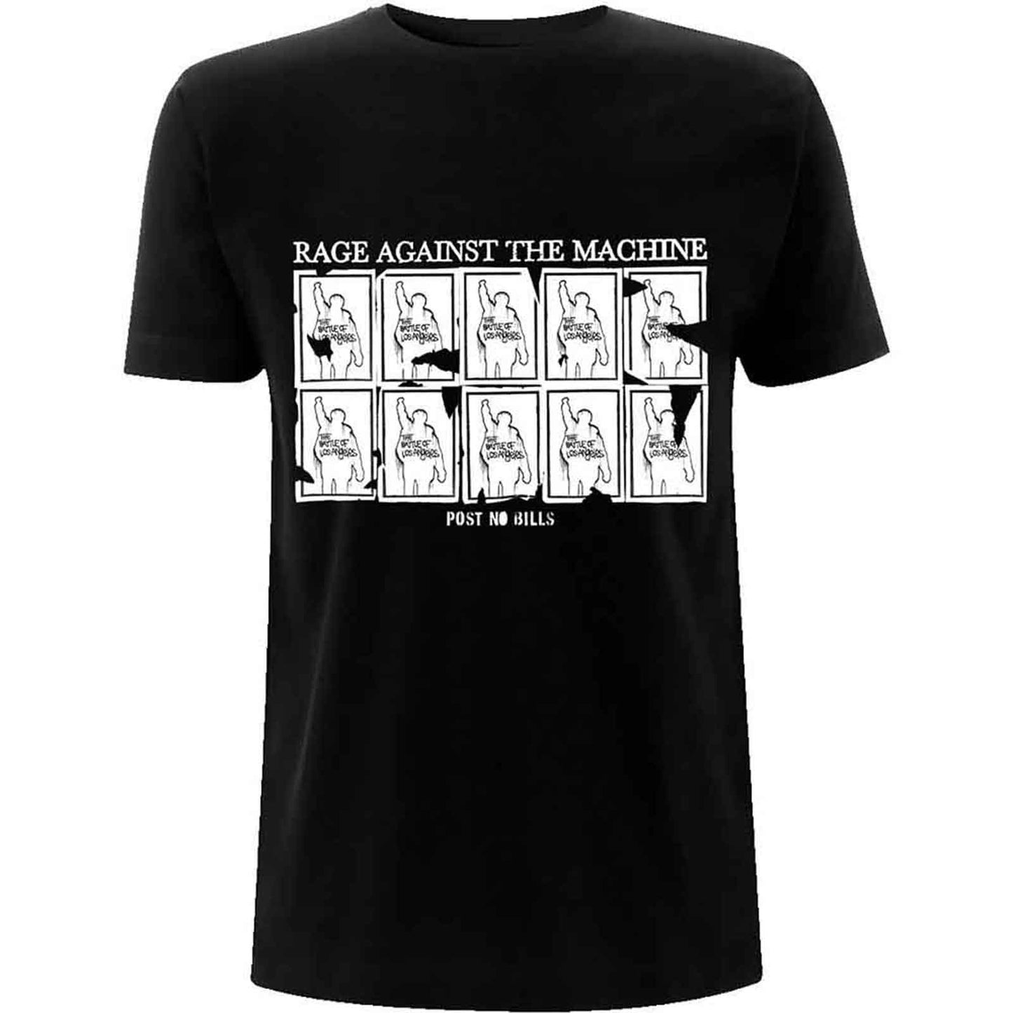 RAGE AGAINST THE MACHINE - POST NO BILLS - Koszulka czarna