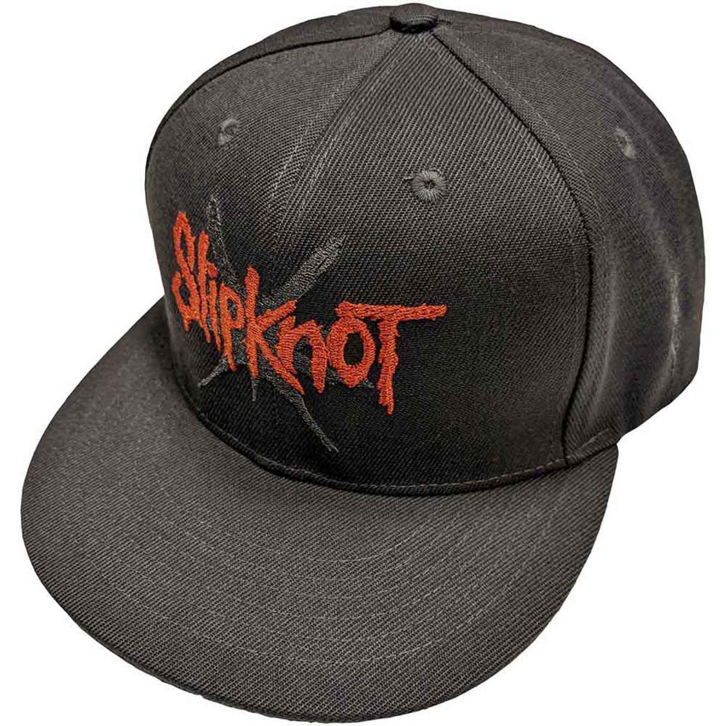 SLIPKNOT - 9 POINT STAR - Snapback Cap Grey (Side Print)