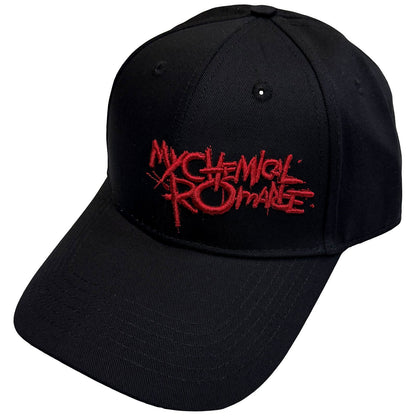 MY CHEMICAL ROMANCE - BLACK PARADE LOGO - Baseball Cap Black
