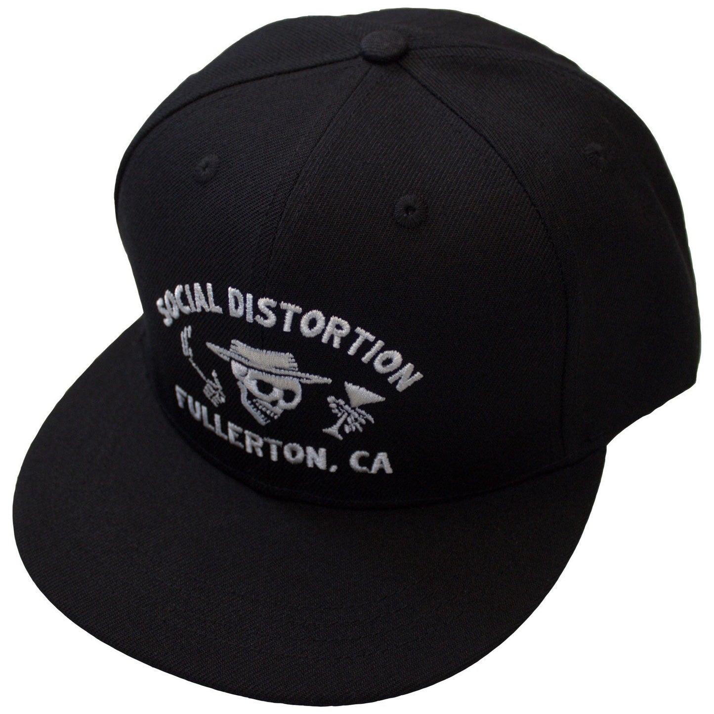SOCIAL DISTORTION - FULLERTON SKELLY - Snapback Cap Black