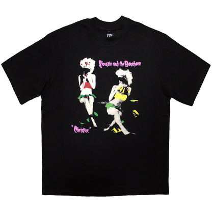 SIOUXSIE & THE BANSHEES - CHRISTINE - Oversized Boxy T-Shirt Black
