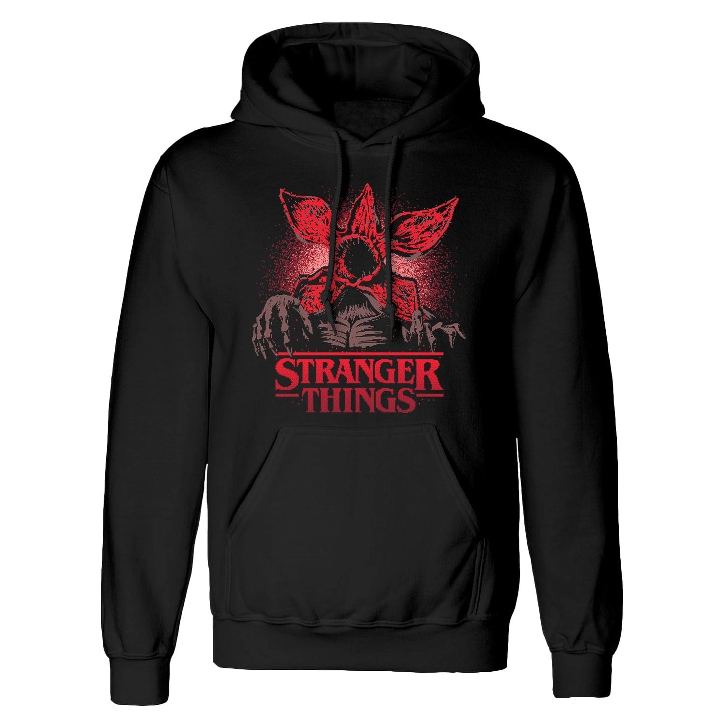STRANGER THINGS - PIXEL DEMOGORGON - Hoody Black