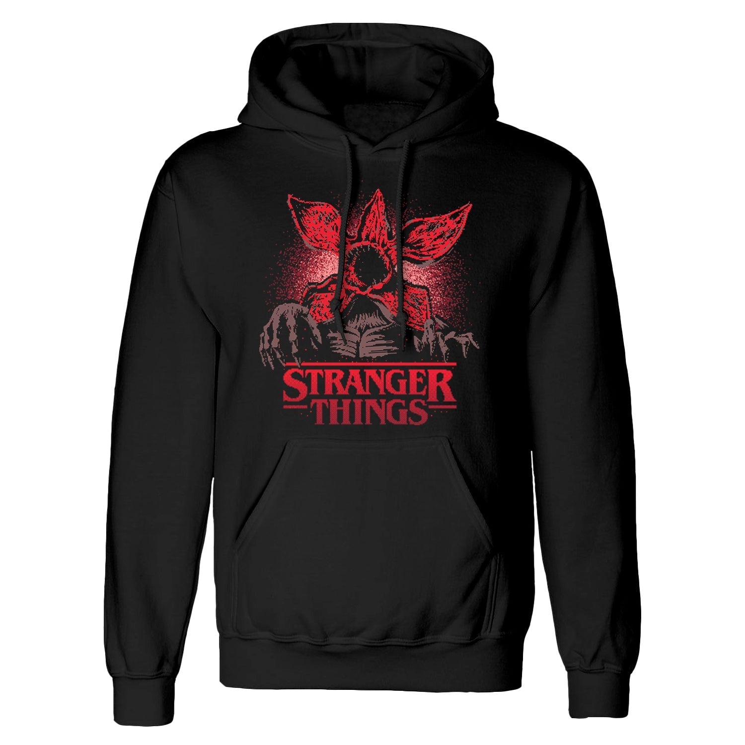 STRANGER THINGS - PIXEL DEMOGORGON - Hoody Black