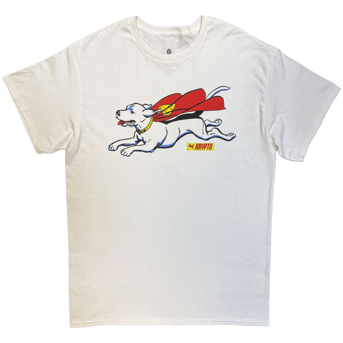 DC COMICS - SUPERMAN KRYPTO FLYING - T-Shirt White