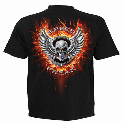 SPEED FREAK - T-Shirt Black