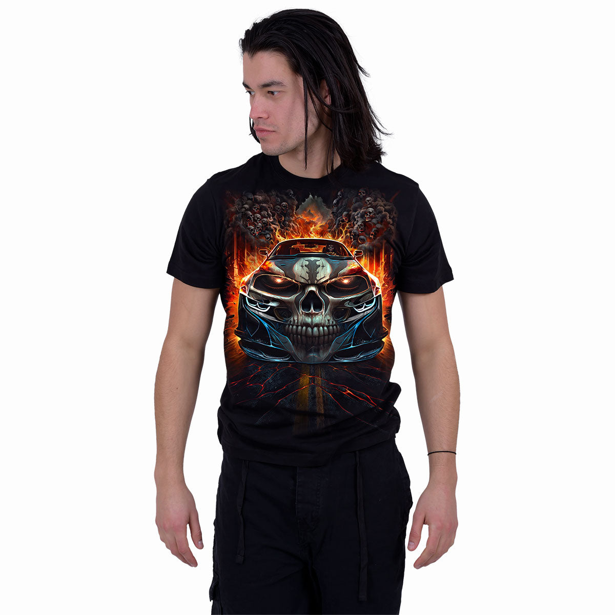 SPEED FREAK - T-Shirt czarny