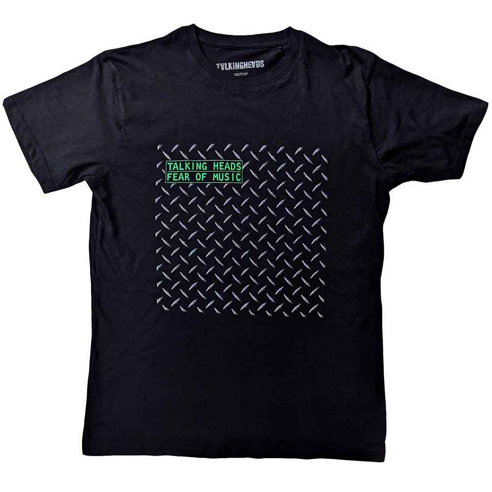 TALKING HEADS - FEAR OF MUSIC - T-Shirt Black