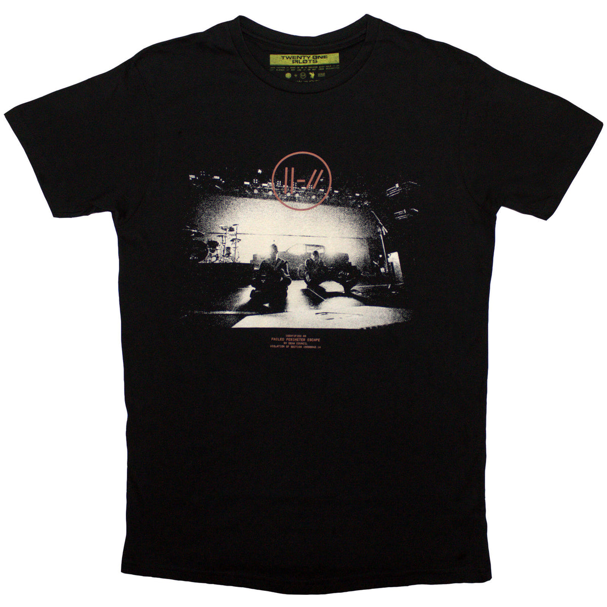 TWENTY ONE PILOTS - DARK STAGE - T-Shirt Black