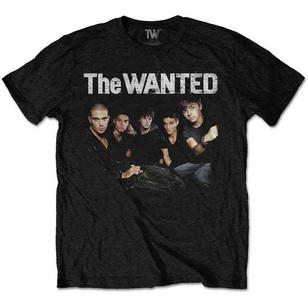 THE WANTED - RETRO - T-Shirt Black