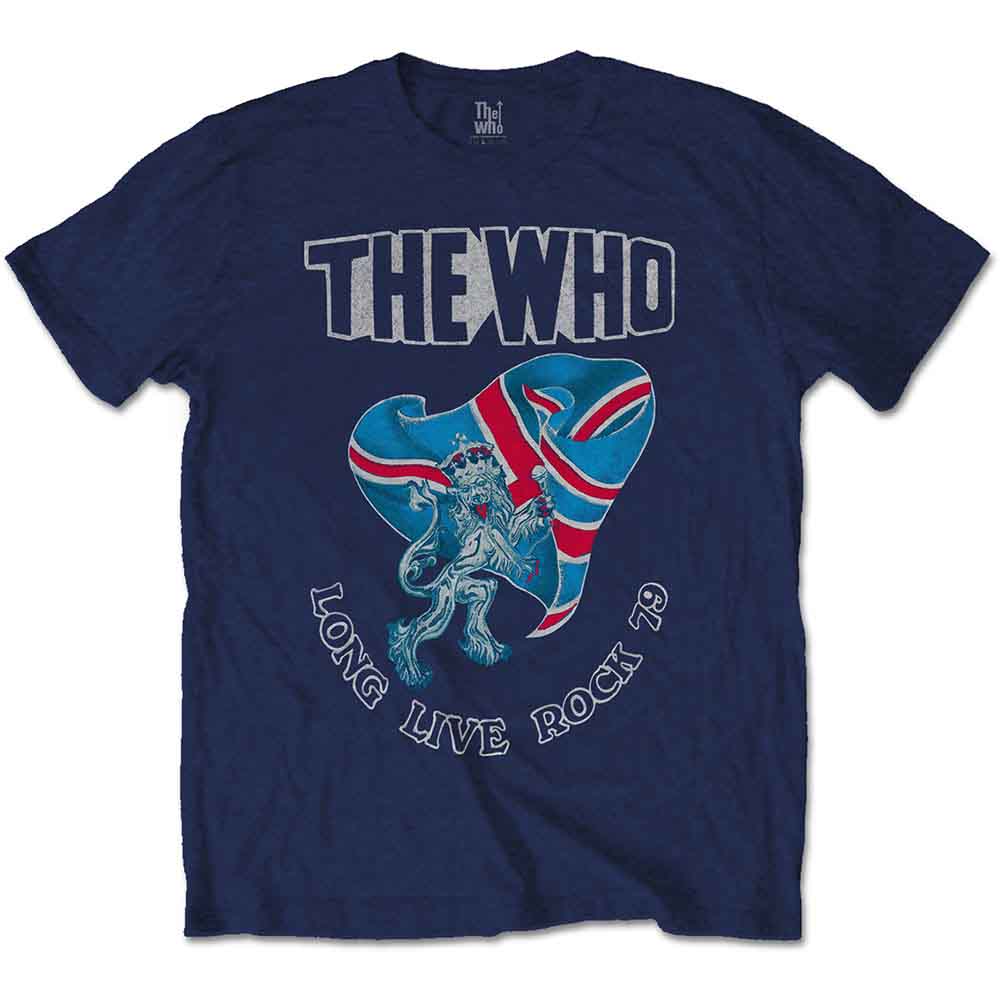 THE WHO - LONG LIVE ROCK '79 - T-Shirt Blue